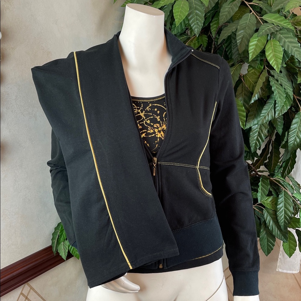 PROSPIRIT 3-PIECE METALLIC DETAIL ATHLETIC SET